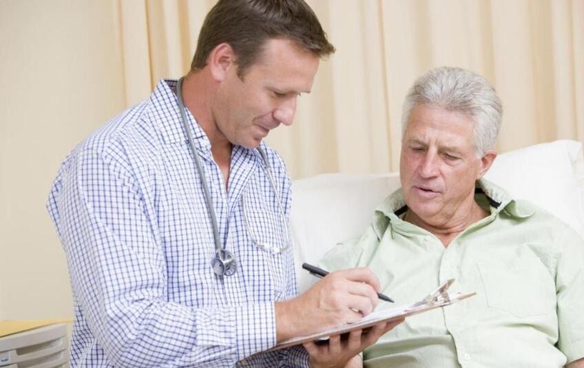 Médico y paciente